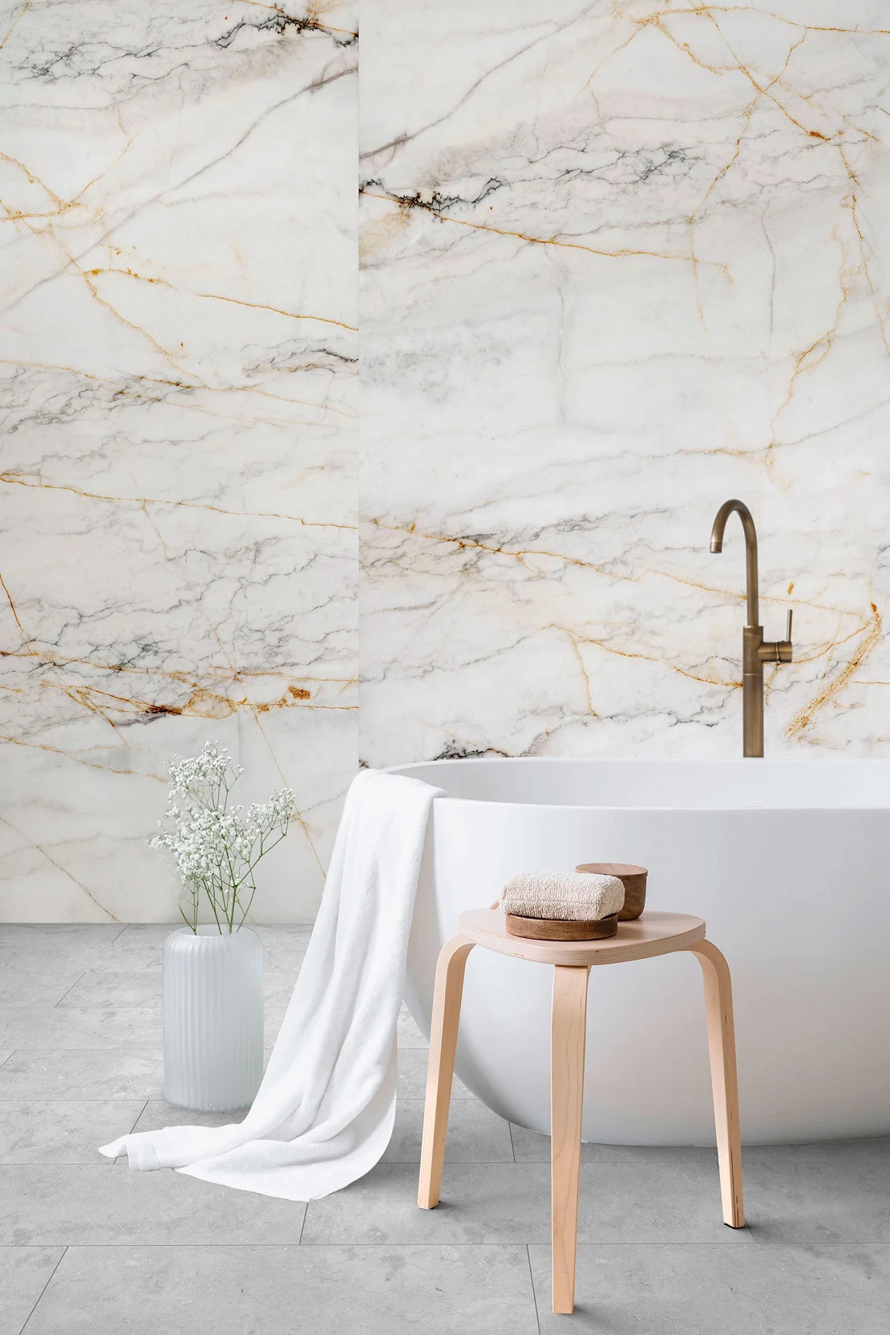 Marble Gold R154